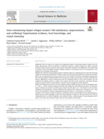 Does volunteering impact refugee women's life satisfaction, empowerment, and wellbeing? Experimental evidence, local knowledge, and causal reasoning