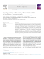 Developing a predictive machine learning model and a kinetic model for the bioremediation of terrestrial diesel spills
