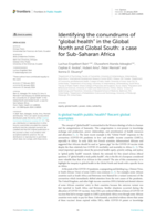 Identifying the conundrums of “global health” in the Global North and Global South: A case for Sub-Saharan Africa