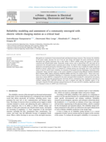 Reliability modeling and assessment of a community microgrid with electric vehicle charging station as a critical load
