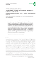 Assessing students’ perceptions and preferences for Blackboard at a South African public university