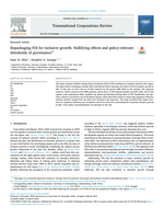 Repackaging FDI for inclusive growth: Nullifying effects and policy-relevant thresholds of governance