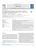Socio-demographic and economic factors associated with the consumption of processed foods in South Africa – Evidence from Demographic and Health Survey VII