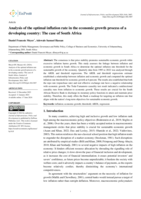 Analysis of the optimal inflation rate in the economic growth process of a developing country: The case of South Africa