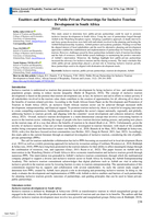 Enablers and barriers to public-private partnerships for inclusive tourism development in South Africa