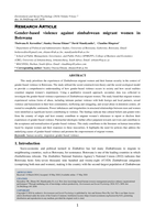Gender-based violence against Zimbabwean migrant women in Botswana