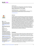 An empirical comparison of some missing data treatments in PLS-SEM