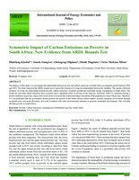 Symmetric impact of carbon emissions on poverty in South Africa: New evidence from ARDL bounds test