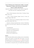 Isomeric Dichloropyrazine of Dual-Function Additives: Synergistic Enhancement of Lithium Anode Protection and Sulfur Redox Kinetics in Lithium-Sulfur Batteries