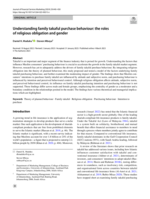 Understanding family takaful purchase behaviour: The roles of religious obligation and gender