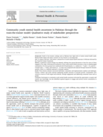 Community youth mental health awareness in Pakistan through the train-the-trainer model: Qualitative study of stakeholder perspectives