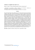 Guidelines for a simplified Value-Added Tax Act