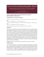Care-leavers' efforts to build resilience through relationships of belonging