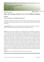 Safety and protection practices in the early childhood education centres