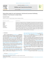 Networking people for goal attainment: Psychosocial processes facilitating resilience of care-leavers in South Africa
