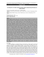 Assessing lower extremity muscle pennation angles and physical performance in female athletes