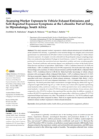 Assessing worker exposure to vehicle exhaust emissions and self-reported exposure symptoms at the Lebombo Port of entry, in Mpumalanga, South Africa