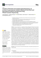 Virulence Potential and Antimicrobial Resistance of Listeria monocytogenes Isolates Obtained from Beef and Beef-Based Products Deciphered Using Whole-Genome Sequencing