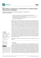 Short-term vs. long-term: A critical review of indoor radon measurement techniques