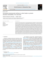 Developing entrepreneurial attributes in school leaders to promote education sustainability: The weak links