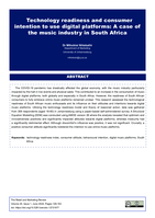 Technology readiness and consumer intention to use digital platforms: A case of the music industry in South Africa
