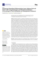 Enhancing osteoblast differentiation from adipose-derived stem cells using hydrogels and photobiomodulation: Overcoming in vitro limitations for osteoporosis treatment