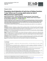 Population-level detection of early loss of kidney function: 7-year follow-up of a young adult cohort at risk of Mesoamerican nephropathy