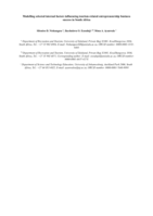 Modelling selected internal factors influencing tourism-related entrepreneurship business success in South Africa