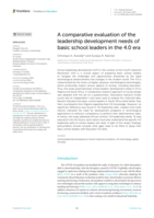 A comparative evaluation of the leadership development needs of basic school leaders in the 4.0 era
