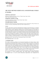   The nexus between remittance and renewable energy in Nigeria