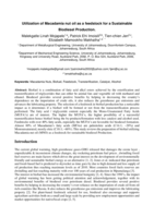 Utilization of Macadamia nut oil as a feedstock for a sustainable biodiesel production