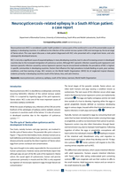 Neurocysticercosis-related epilepsy in a South African patient: A case report