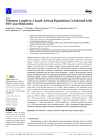 Telomere Length in a South African Population Co-Infected with HIV and Helminths