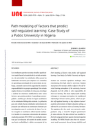 Path modeling of factors that predict self-regulated learning: Case Study of a Public University in Nigeria