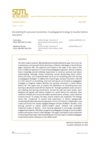 Storytelling for personal connection: A pedagogical strategy to localise fashion education