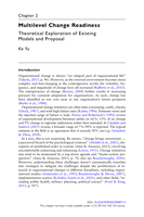 Multilevel change readiness: Theoretical Exploration of Existing Models and Proposal