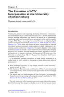The evolution of ICTs' incorporation at the University of Johannesburg