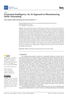Contextual intelligence: An AI approach to manufacturing skills' forecasting