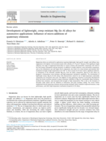 Development of lightweight, creep resistant Mg-Zn-Al alloys for automotive applications: Influence of micro-additions of quaternary elements