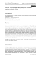 Potholes in the academy: Navigating toxic academic practices in South Africa