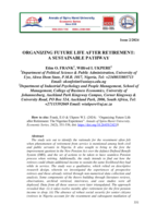 Organizing future life after retirement: A sustainable pathway