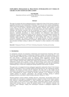 Exploring pedagogical practices: Integrating ICT tools in grade 10 Life Sciences education