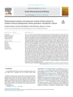Phytochemical analysis and anticancer activity of fruit extracts of Southern African pomegranate (Punica granatum) ' Wonderful ' cultivar