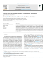 Eyes that Lead: The charismatic influence of gaze signaling on employee approval and extra-effort
