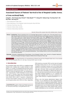 Associated factors of patients' survival in out of hospital cardiac arrest; A cross-sectional study