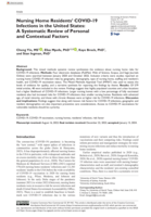 Nursing home residents’ COVID-19 infections in the United States: A systematic review of personal and contextual factors