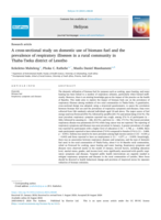 A cross-sectional study on domestic use of biomass fuel and the prevalence of respiratory illnesses in a rural community in Thaba-Tseka district of Lesotho