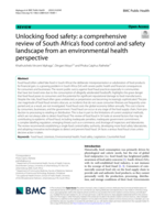 Unlocking food safety: A comprehensive review of South Africa’s food control and safety landscape from an environmental health perspective