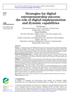 Strategies for digital entrepreneurship success: The role of digital implementation and dynamic capabilities