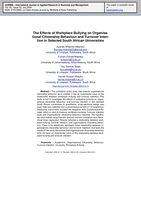 The effects of workplace bullying on organisational citizenship behaviour and turnover intention in selected South African universities